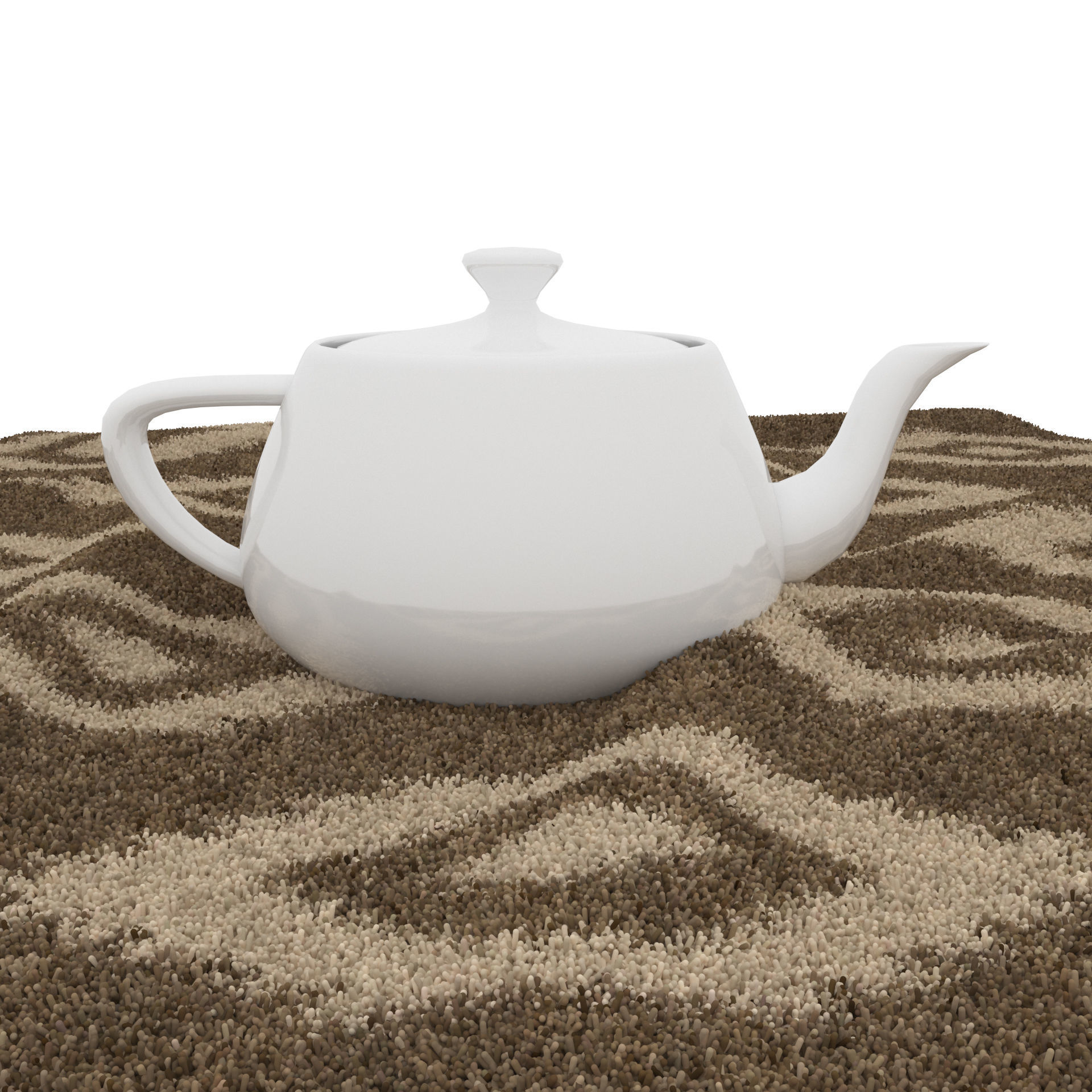 Rugs No 653 Low-poly 3D model_9