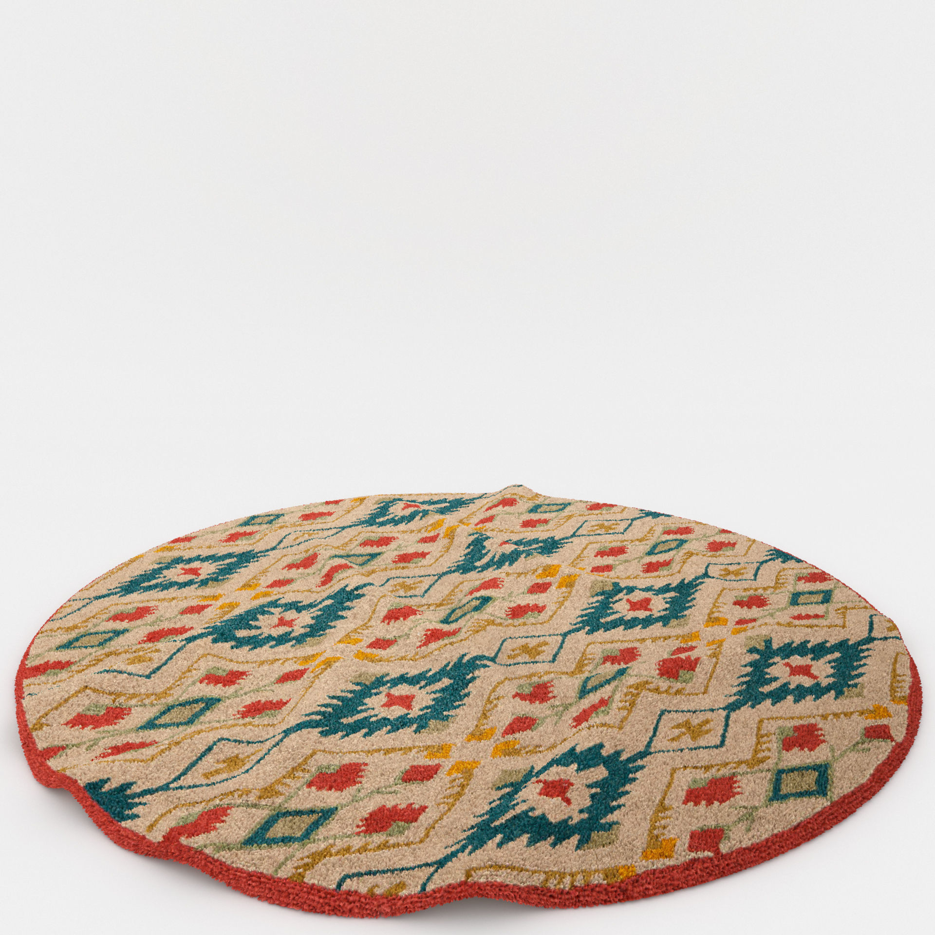 Rugs No 653 Low-poly 3D model_8