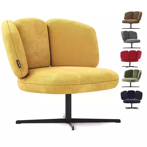 Artifort Bras Easy Chair Cross base