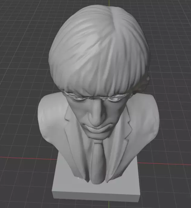 George Harrison 3D print model_11