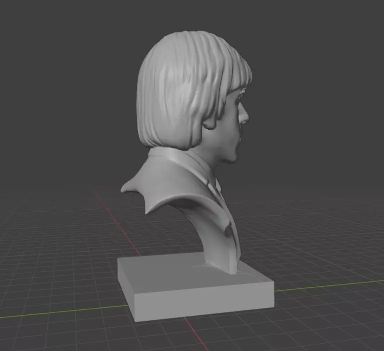 George Harrison 3D print model_2