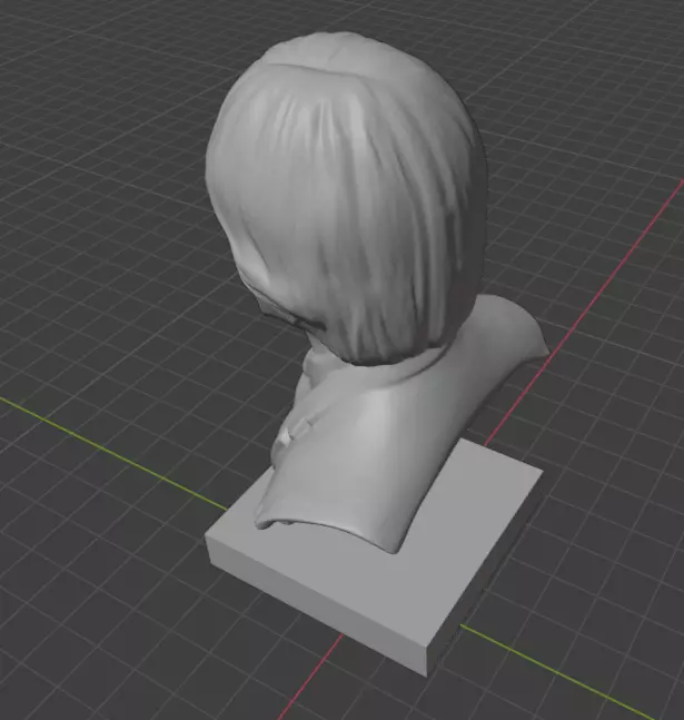 George Harrison 3D print model_12