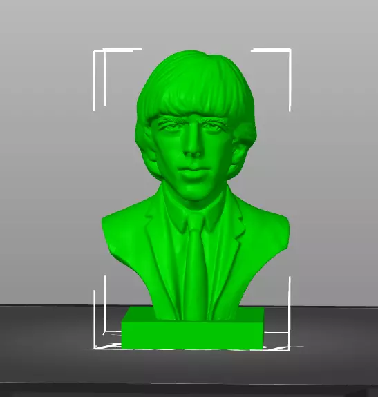 George Harrison 3D print model_21