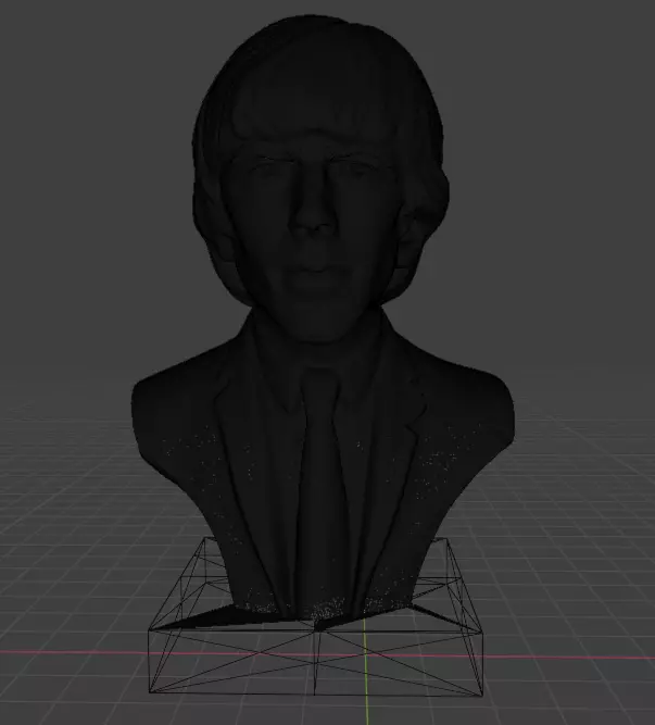 George Harrison 3D print model_14