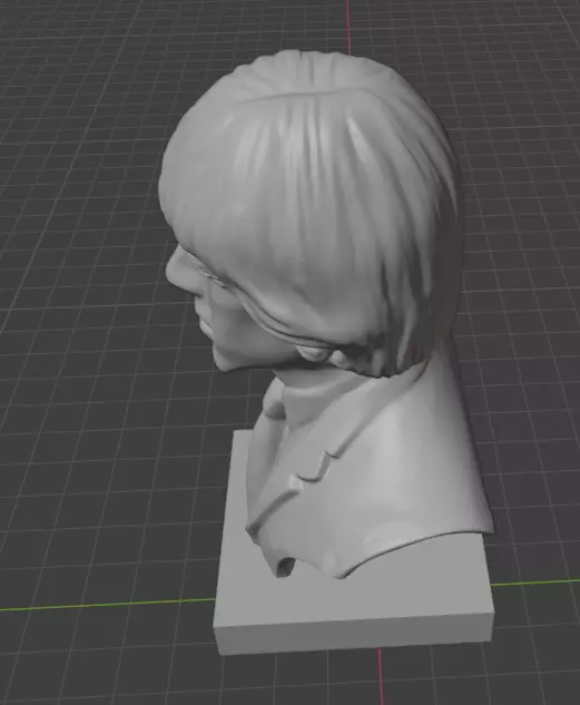George Harrison 3D print model_9