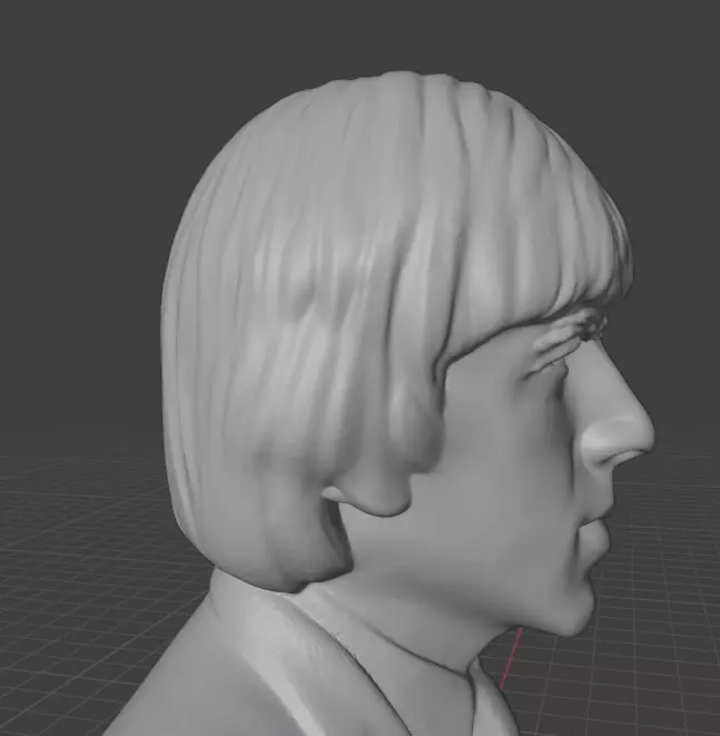 George Harrison 3D print model_20
