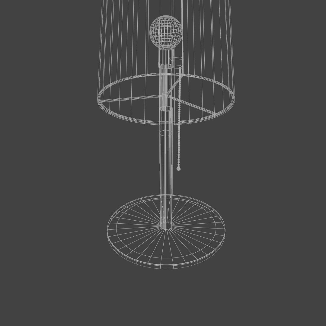 Bedside lamp 3D model_6