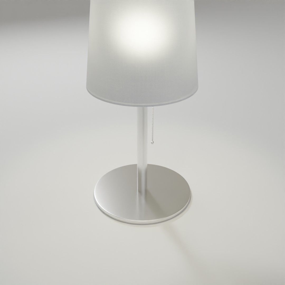 Bedside lamp 3D model_2