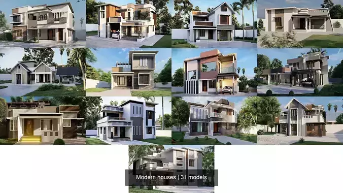 Modern houses