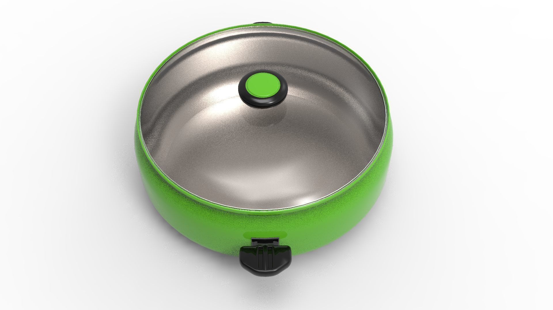 COOKWARE GREEN Low-poly 3D model_26
