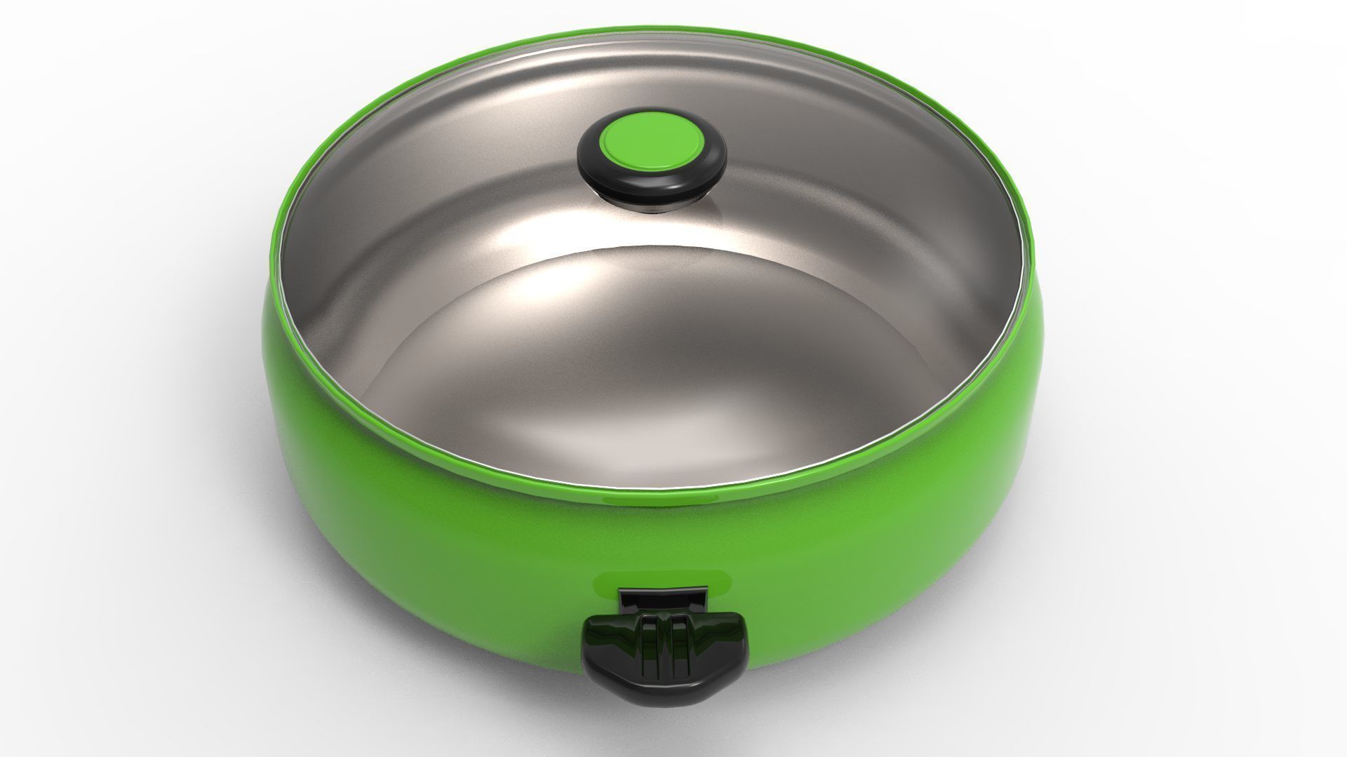 COOKWARE GREEN Low-poly 3D model_40