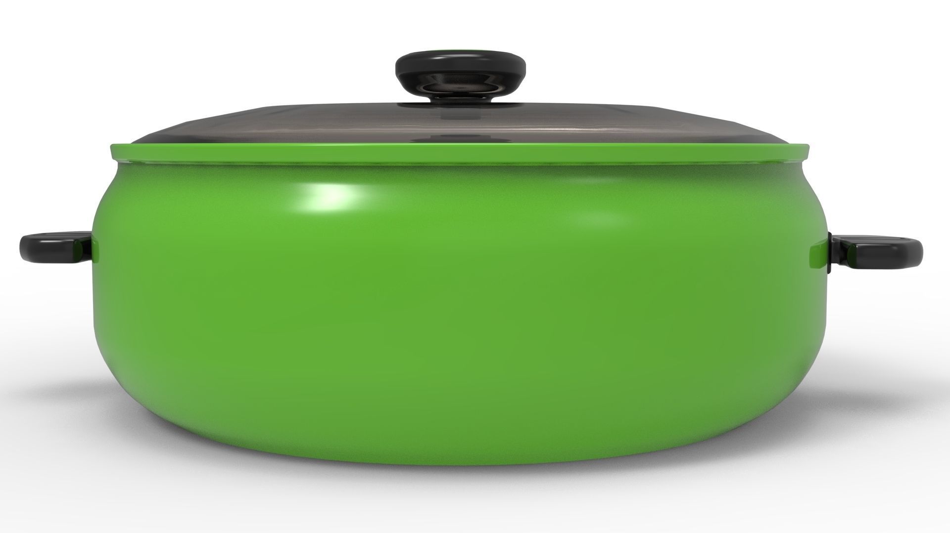 COOKWARE GREEN Low-poly 3D model_24