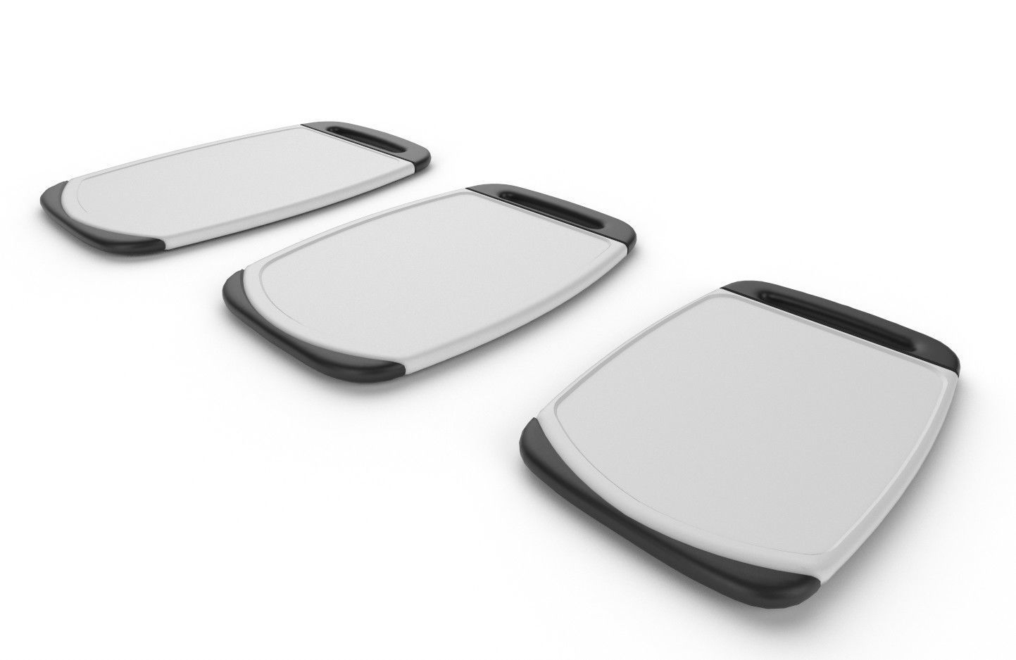 Cutting Board M2 Low-poly 3D model_6