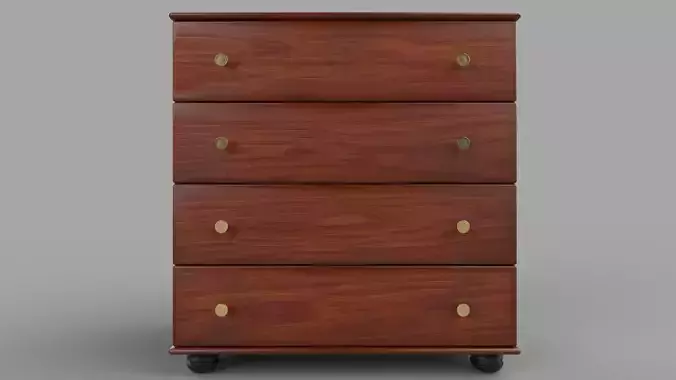 cabinet wooden on wheels