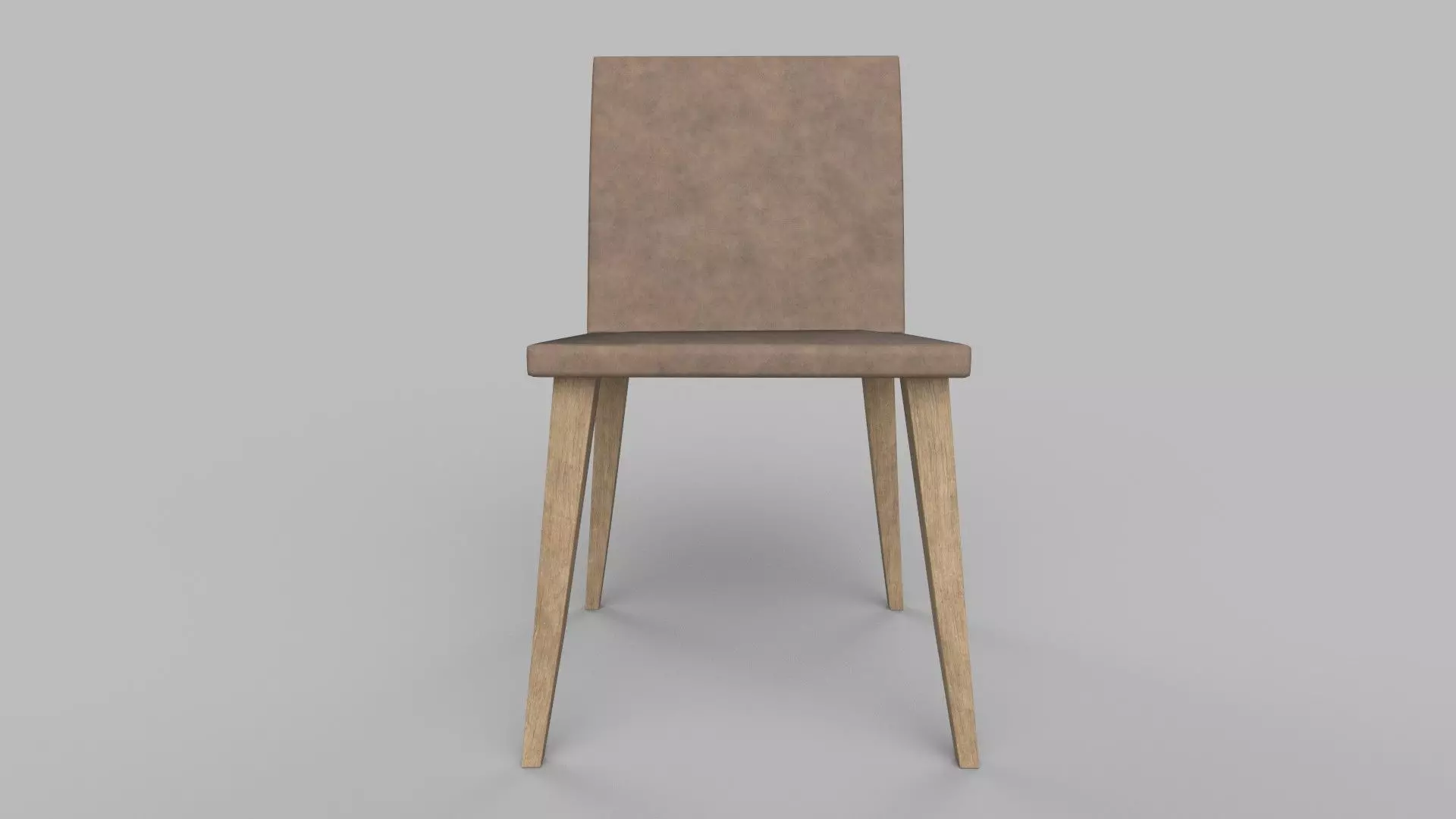 A 3D model of a chair Low-poly 3D model_0