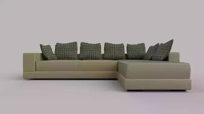 sofa realistic sectional