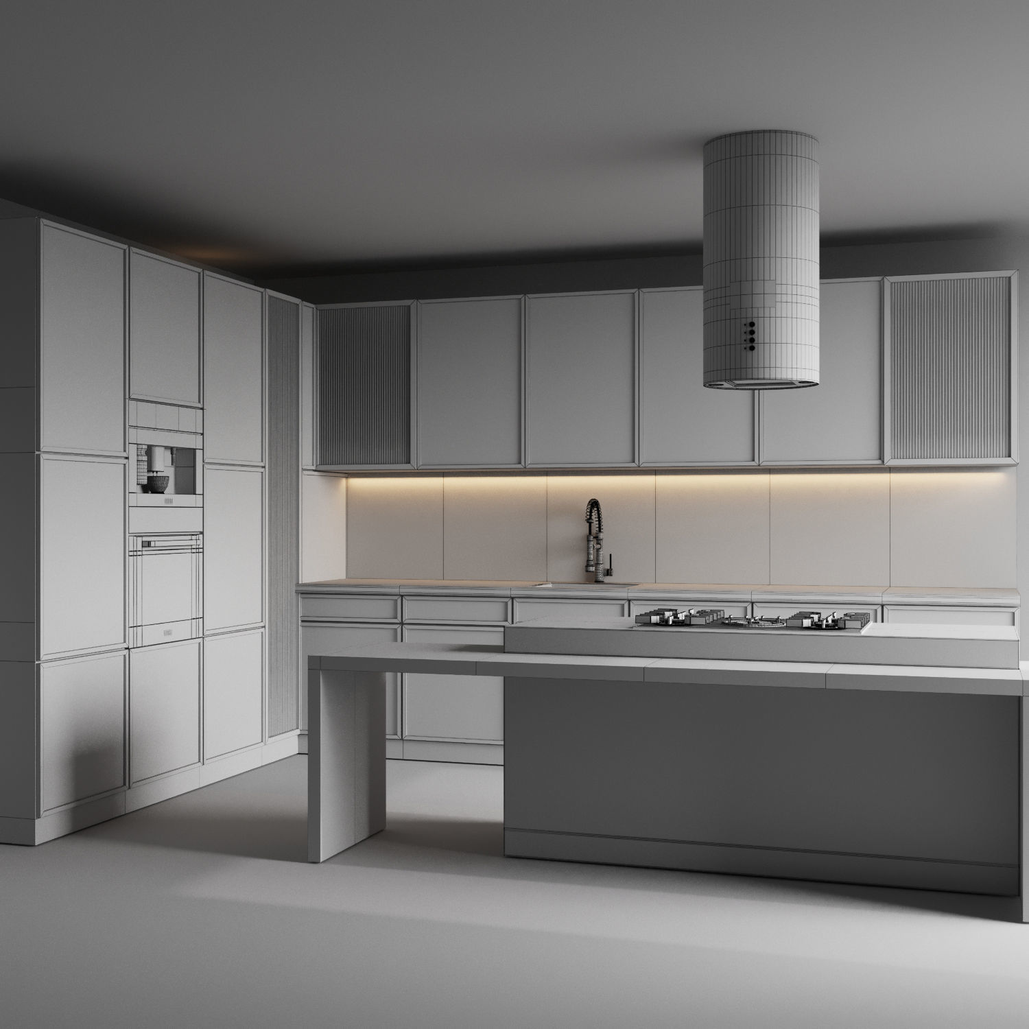 Kitchen 026 3D model_5