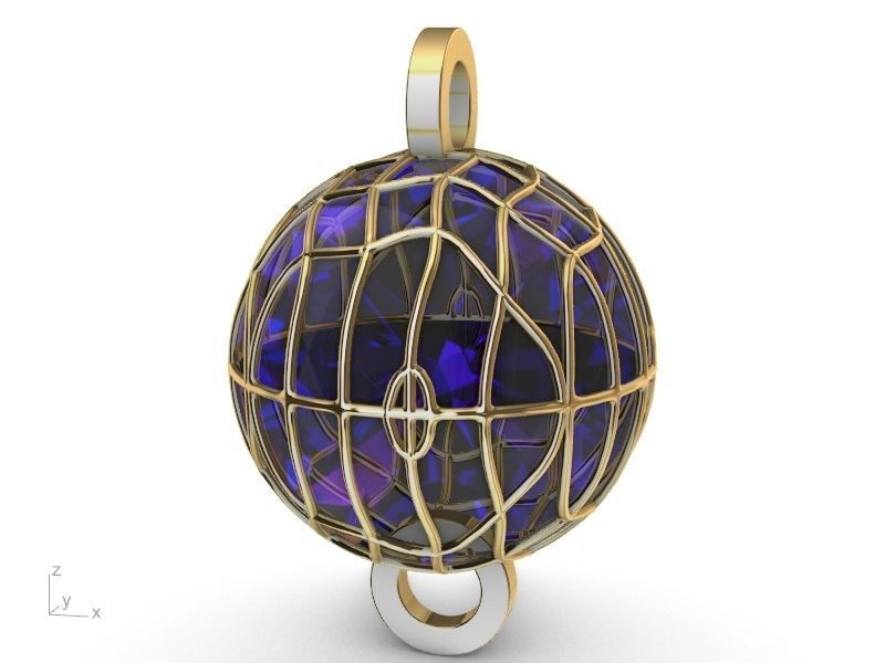 net bead ball stl verified 3D print model_10