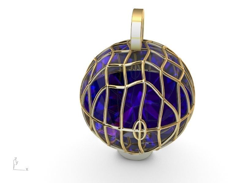 net bead ball stl verified 3D print model_12