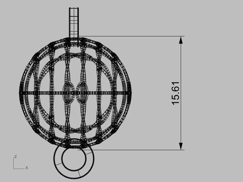 net bead ball stl verified 3D print model_21