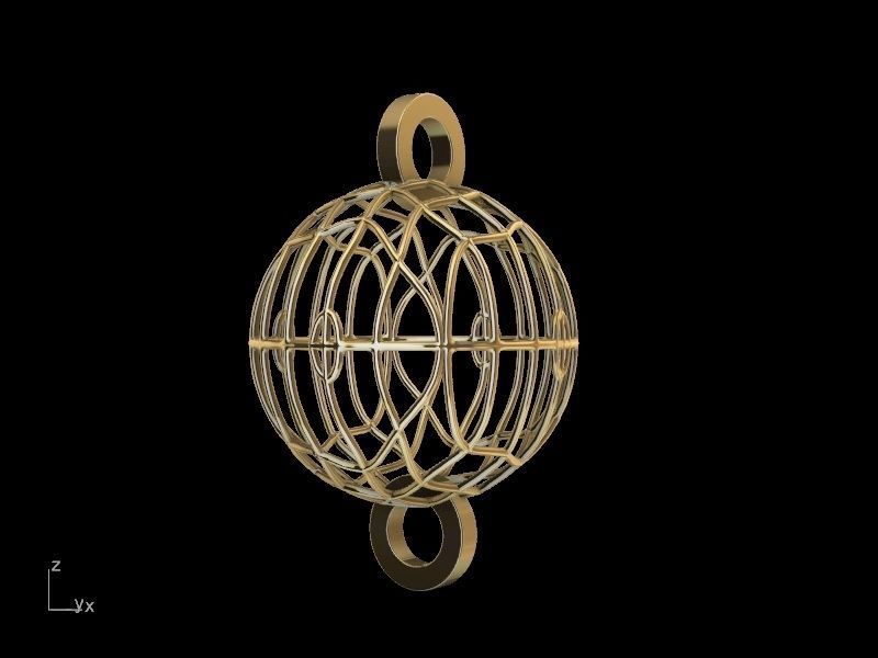 net bead ball stl verified 3D print model_16