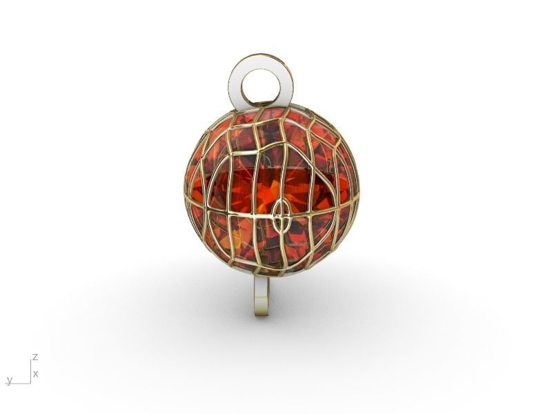 net bead ball stl verified 3D print model_2