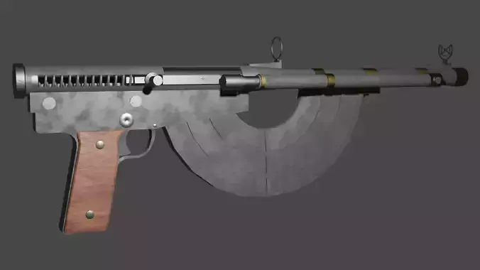 Prototype RSC Ribeyrolles SMG M1919