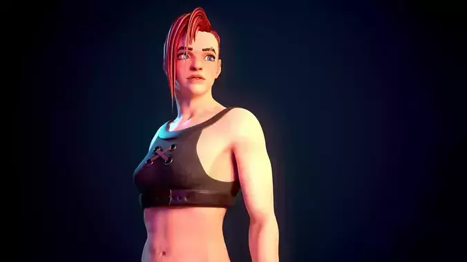 Vanara Full body female character