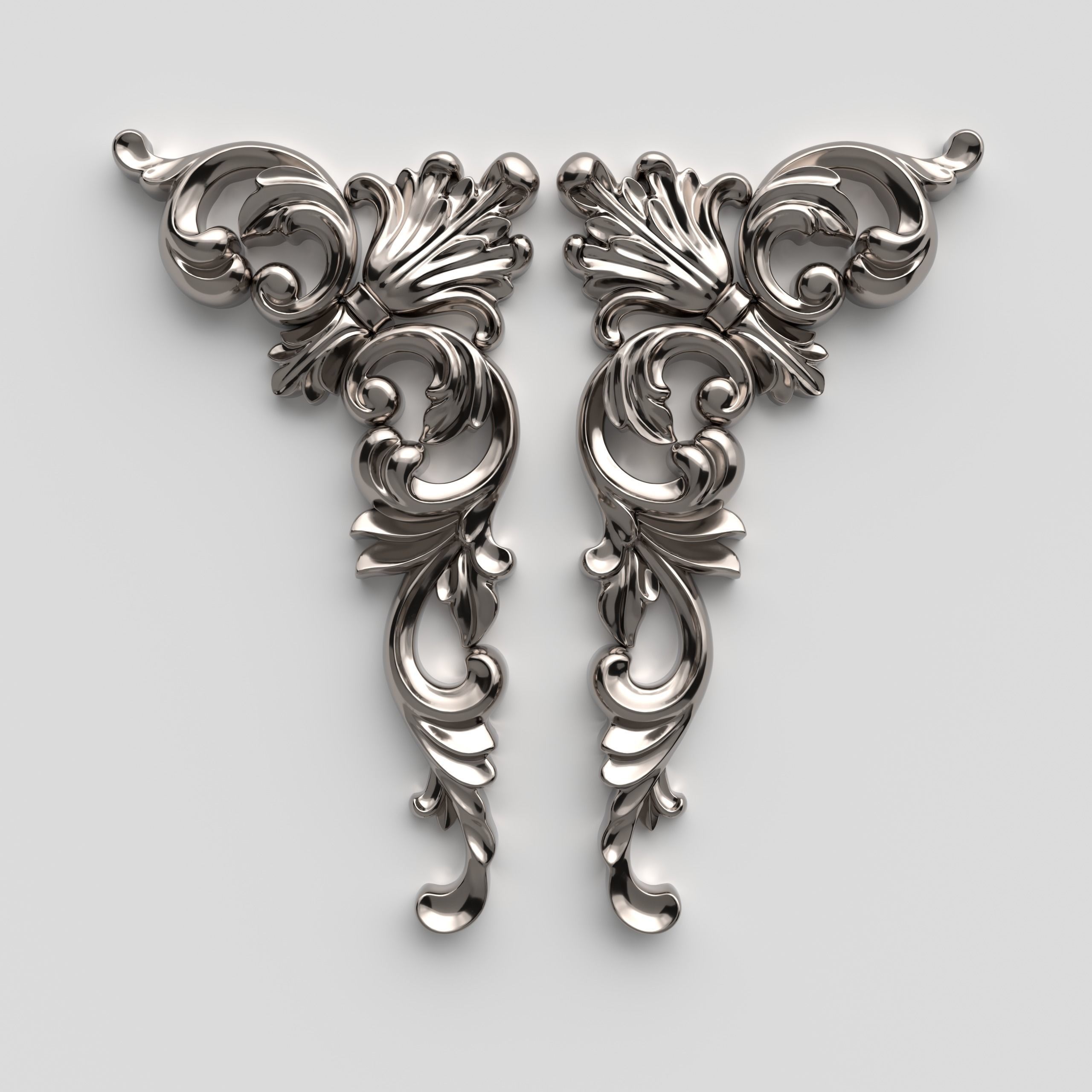 CNC model Item 2 Sculpted Ornament Pack VOL 1 3D print model_3