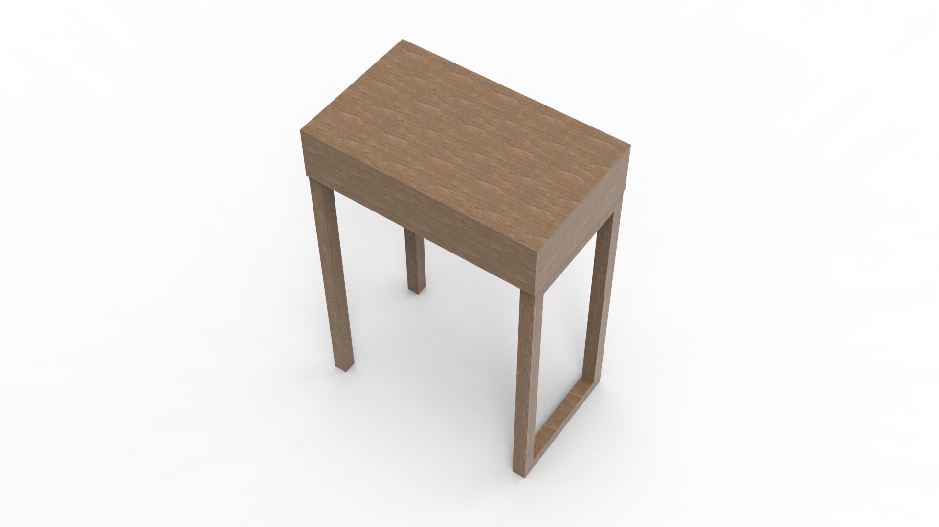 DRAWER 02 Low-poly 3D model_6