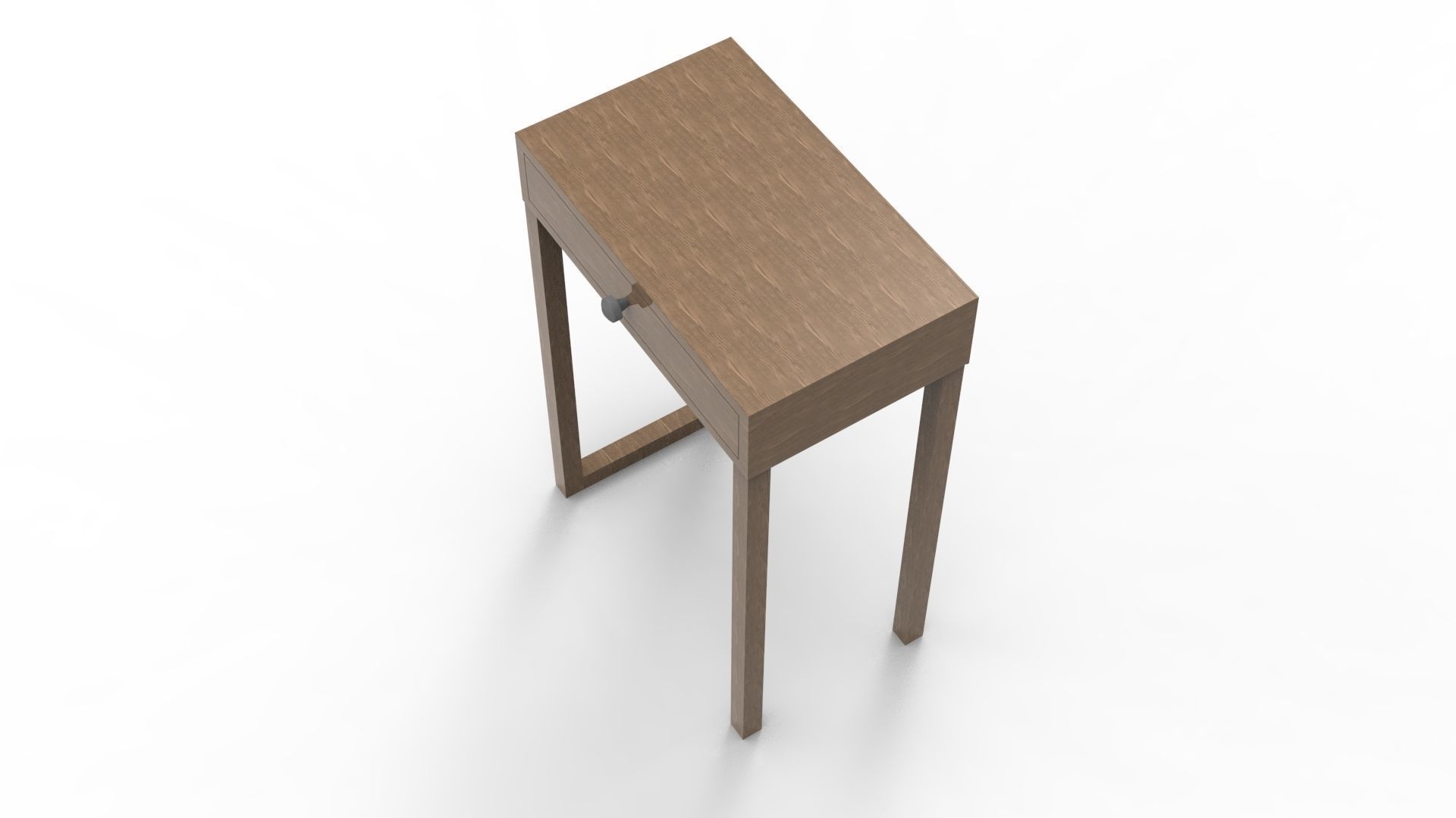 DRAWER 02 Low-poly 3D model_4