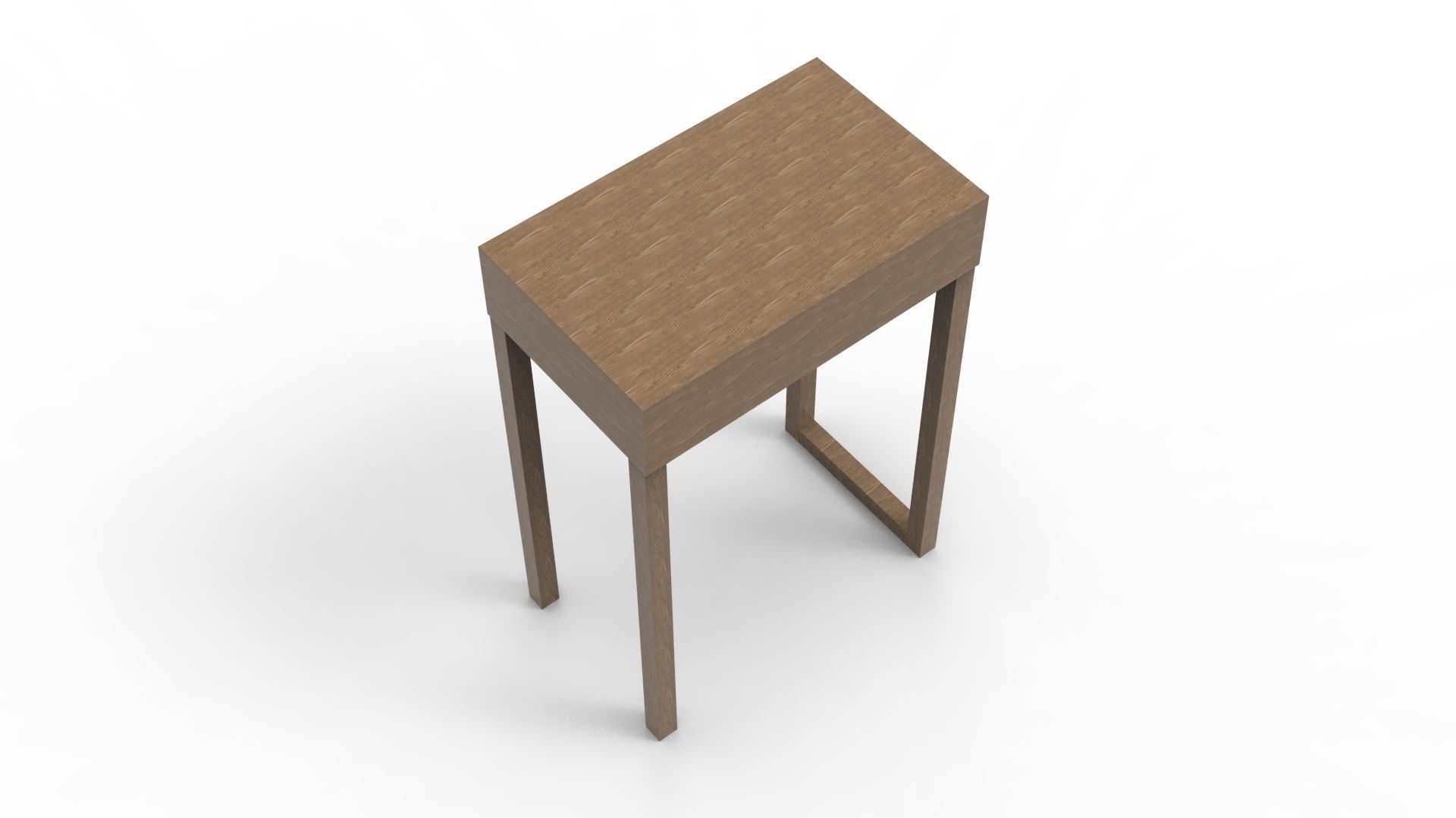 DRAWER 02 Low-poly 3D model_5