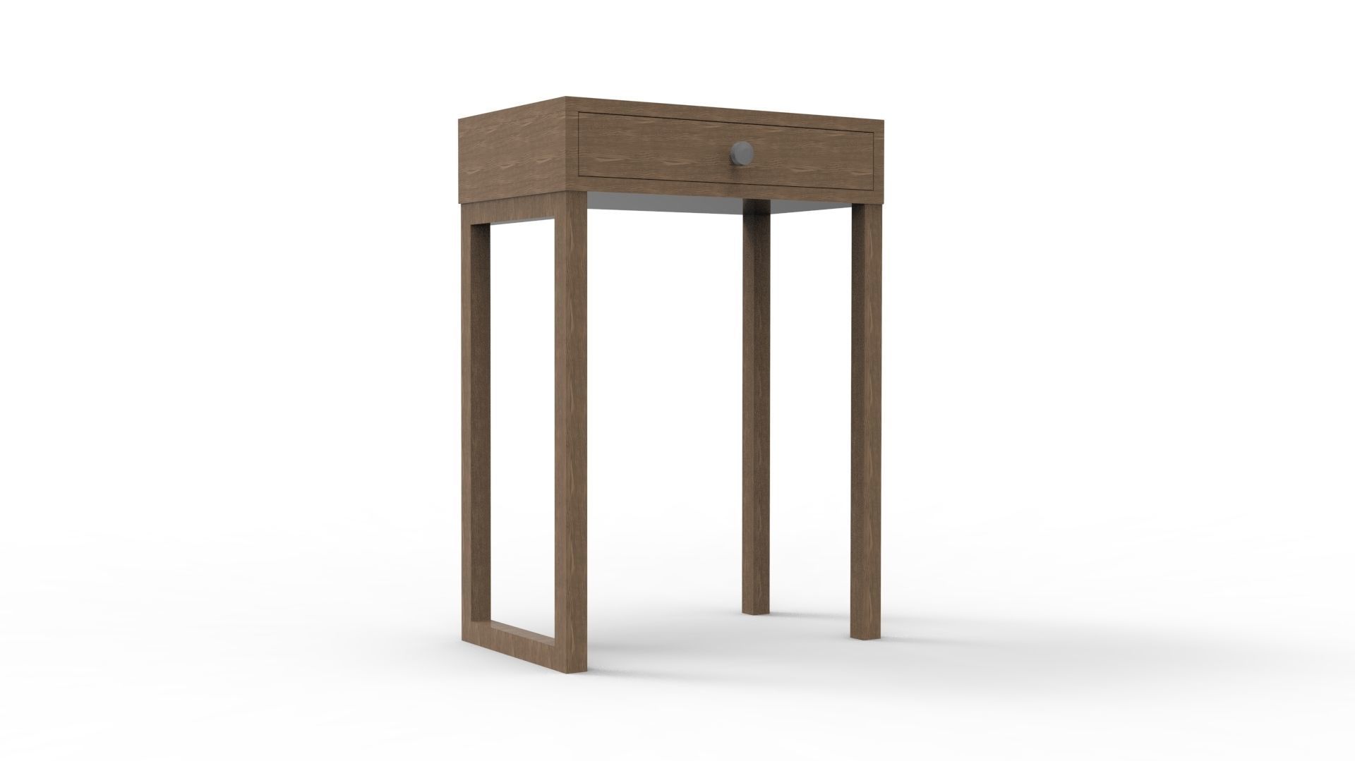 DRAWER 02 Low-poly 3D model_8