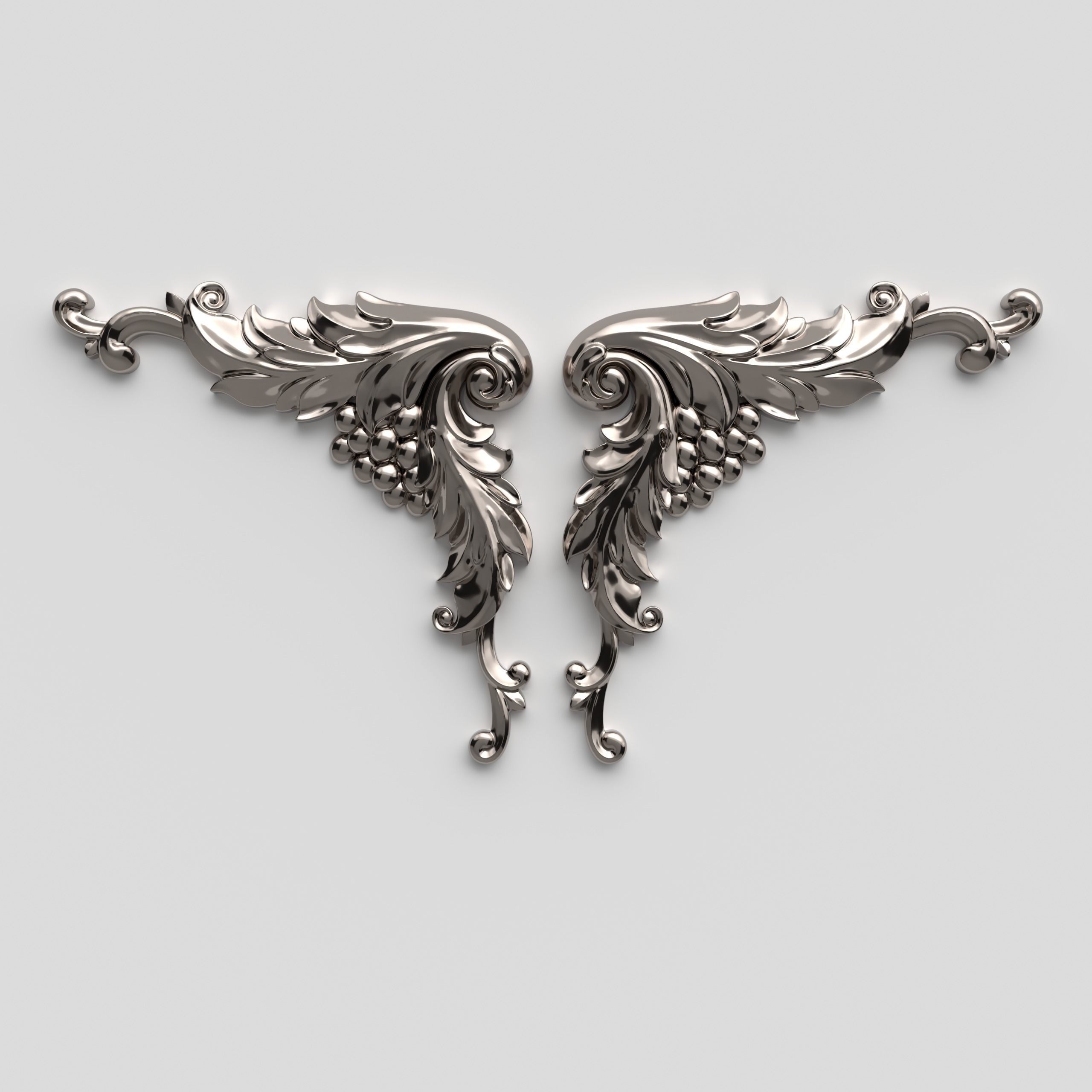 CNC model Item 6 Sculpted Ornament Pack Vol 1 3D print model_3