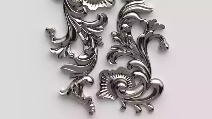 CNC model Item 5 Sculpted Ornament Pack Vol 1