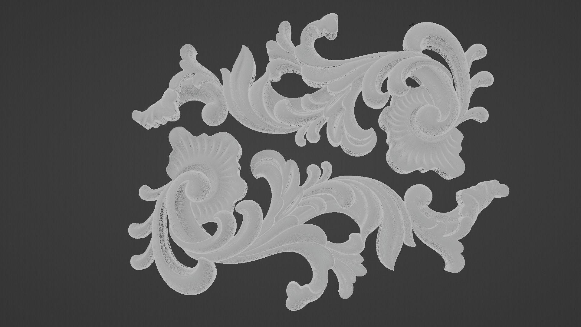 CNC model Item 5 Sculpted Ornament Pack Vol 1 3D print model_5