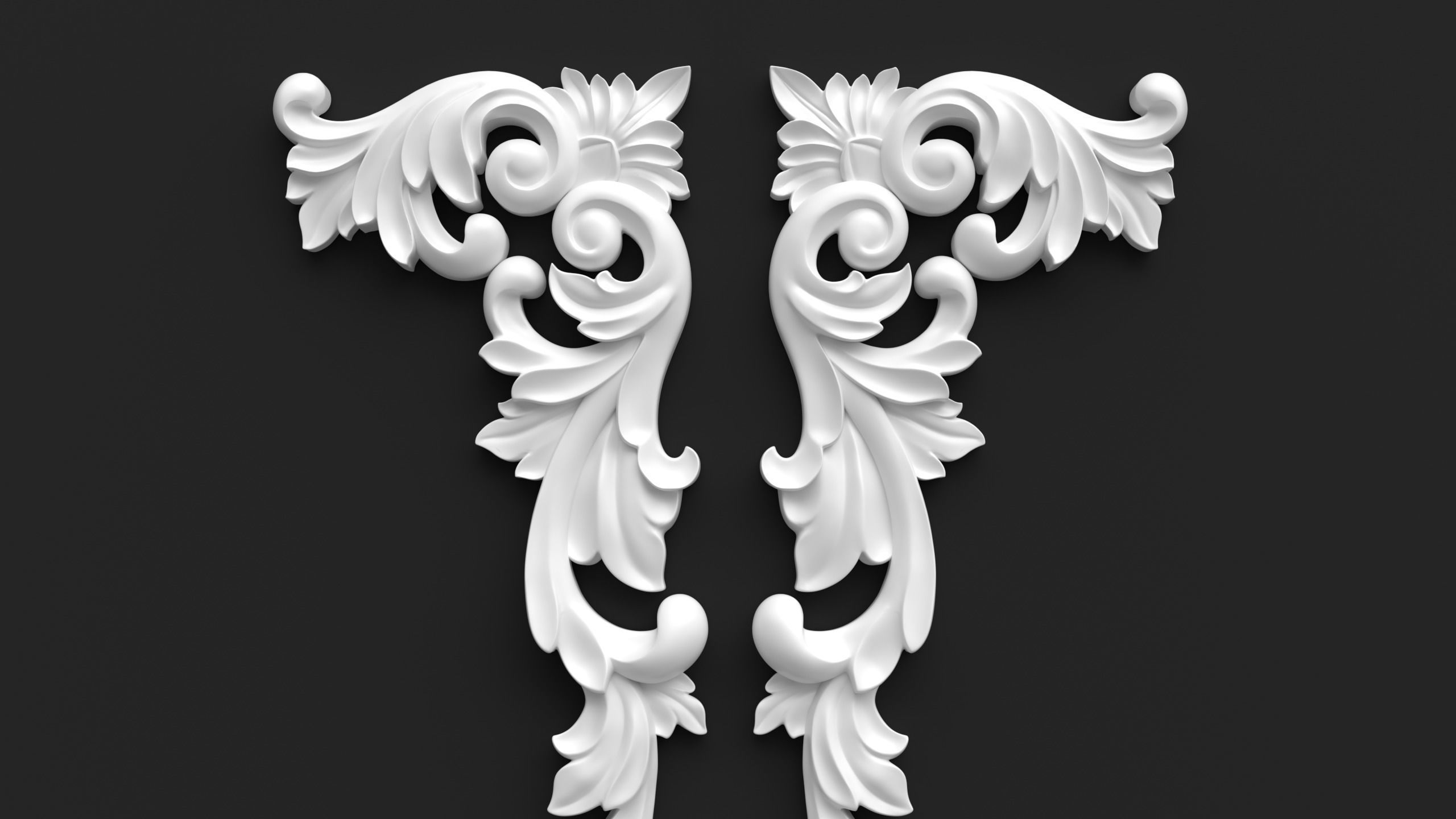 CNC model Item 3 Sculpted Ornament Pack Vol 1 3D print model_2