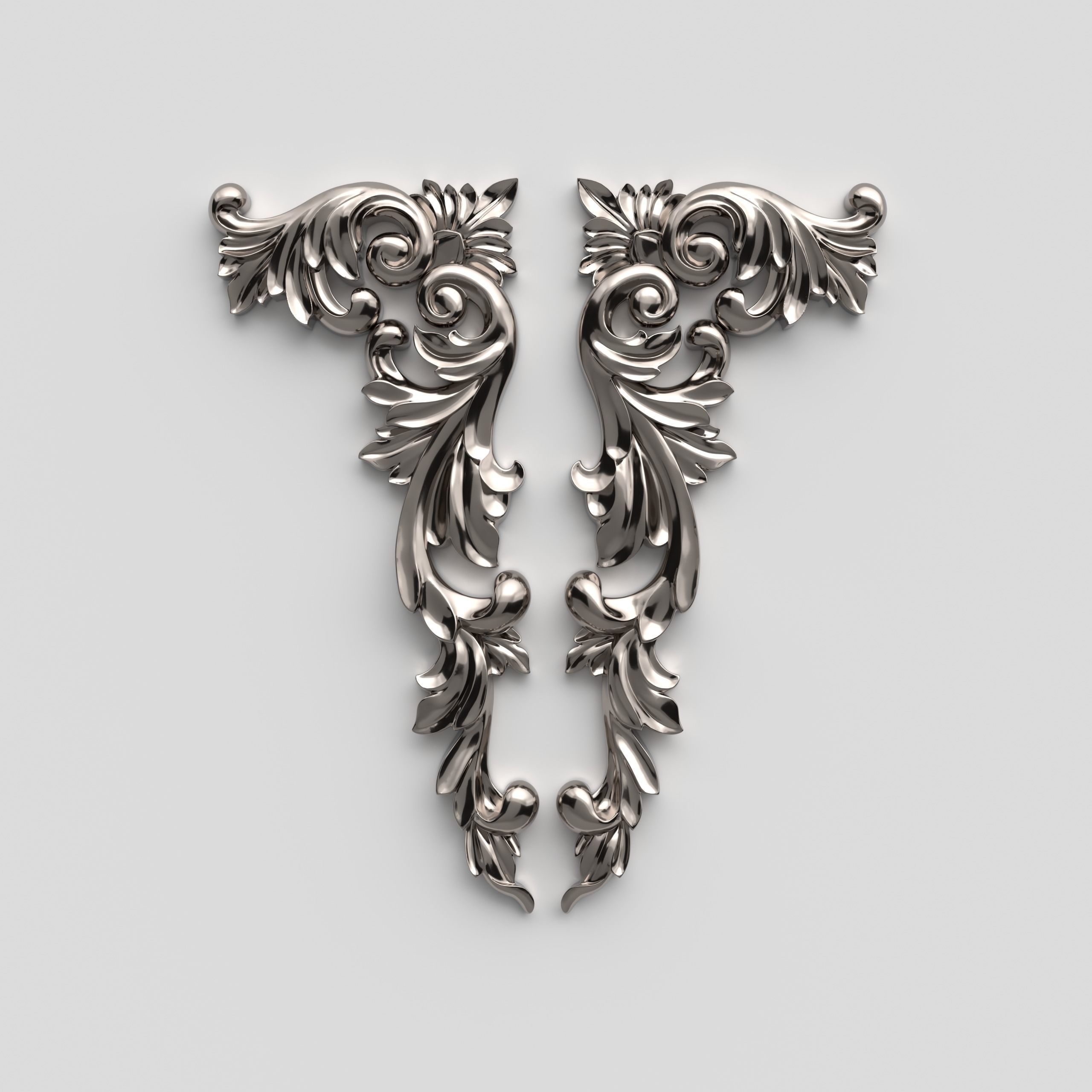 CNC model Item 3 Sculpted Ornament Pack Vol 1 3D print model_3