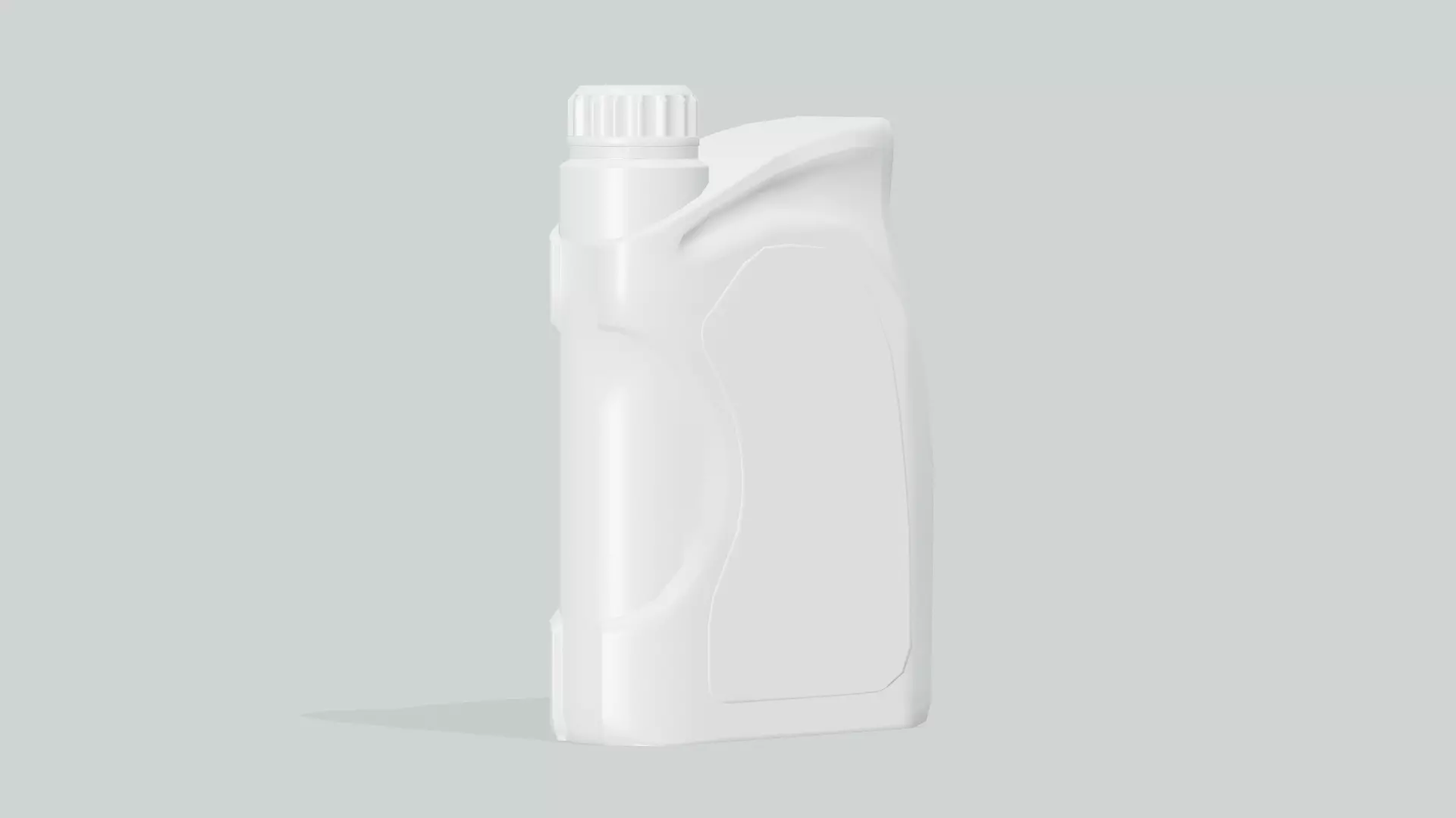 Motor Oil Bottle Mock Up  3D model_0