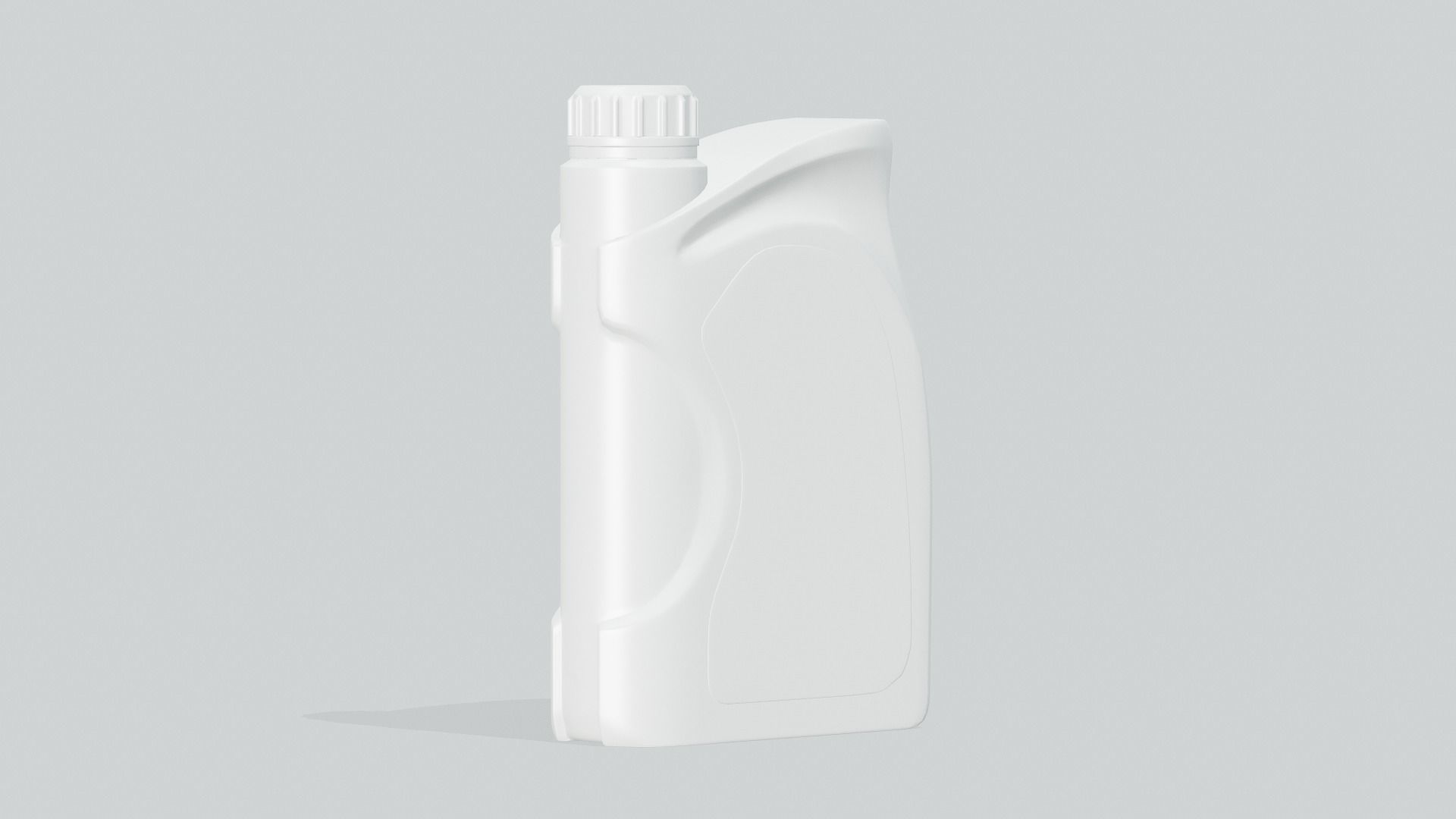 Motor Oil Bottle Mock Up  3D model_4