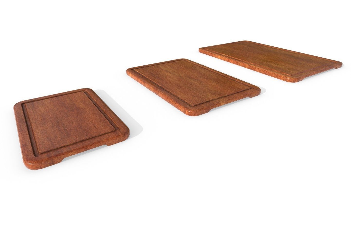 Cutting Board M3 Low-poly 3D model_8