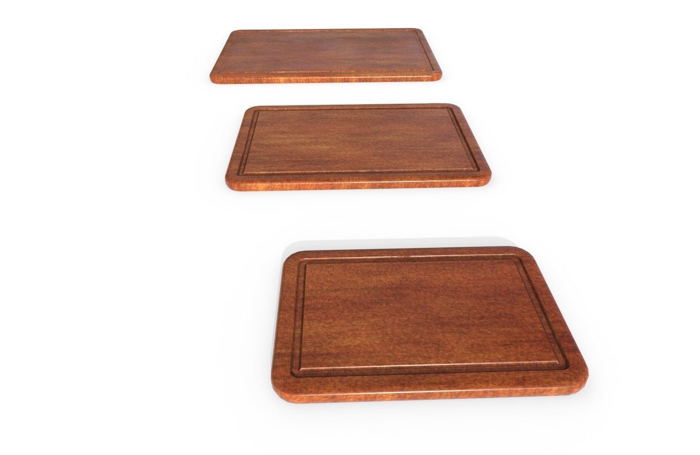 Cutting Board M3 Low-poly 3D model_24