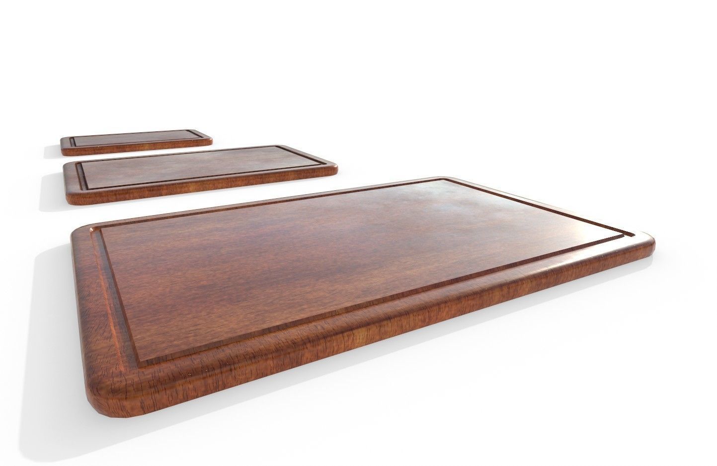 Cutting Board M3 Low-poly 3D model_11