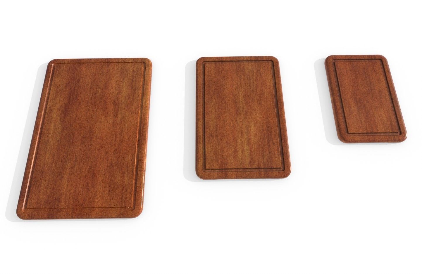 Cutting Board M3 Low-poly 3D model_4