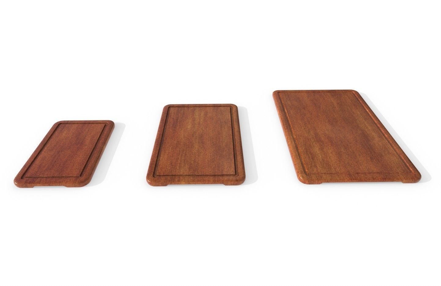 Cutting Board M3 Low-poly 3D model_9