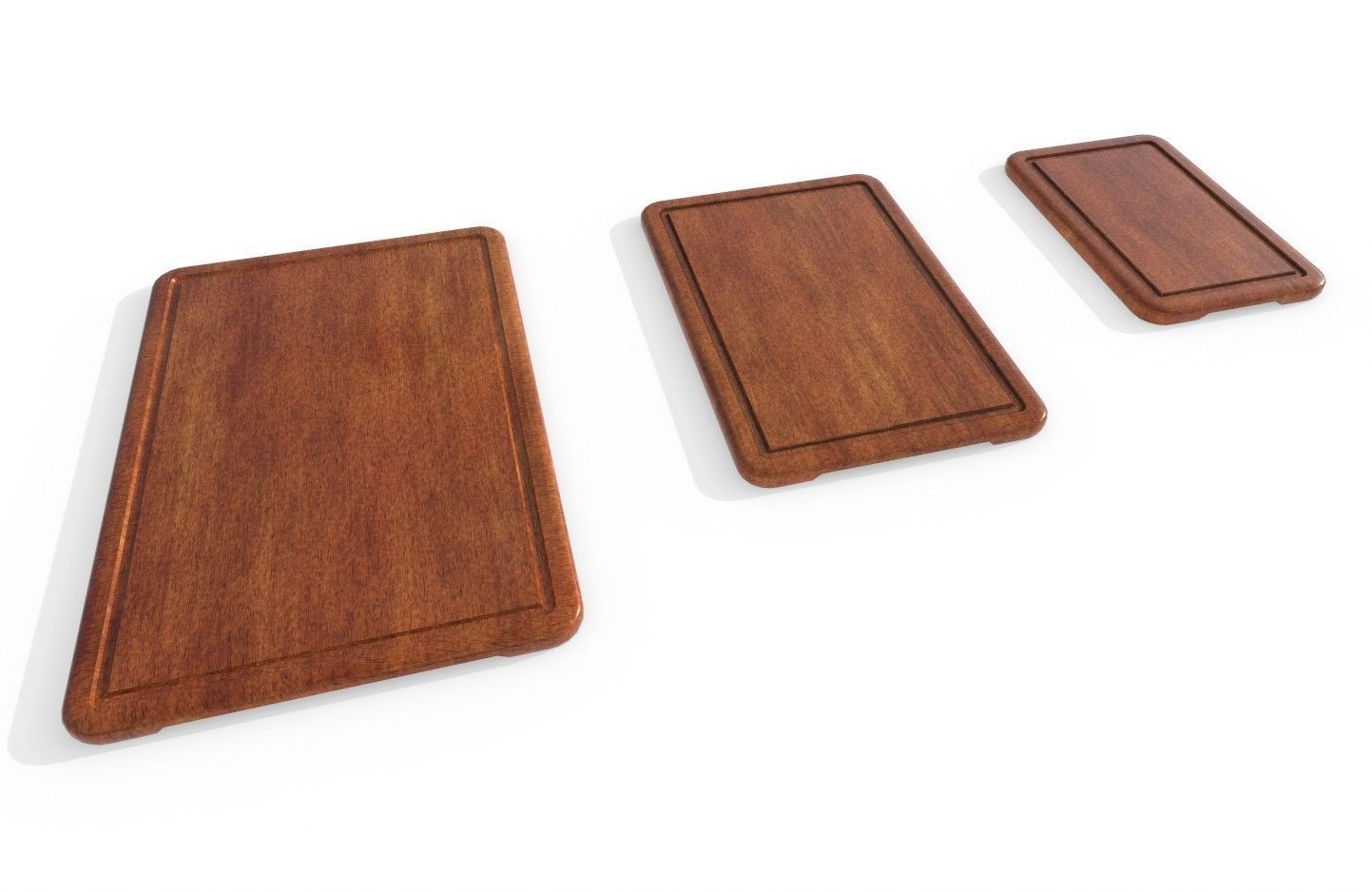 Cutting Board M3 Low-poly 3D model_3