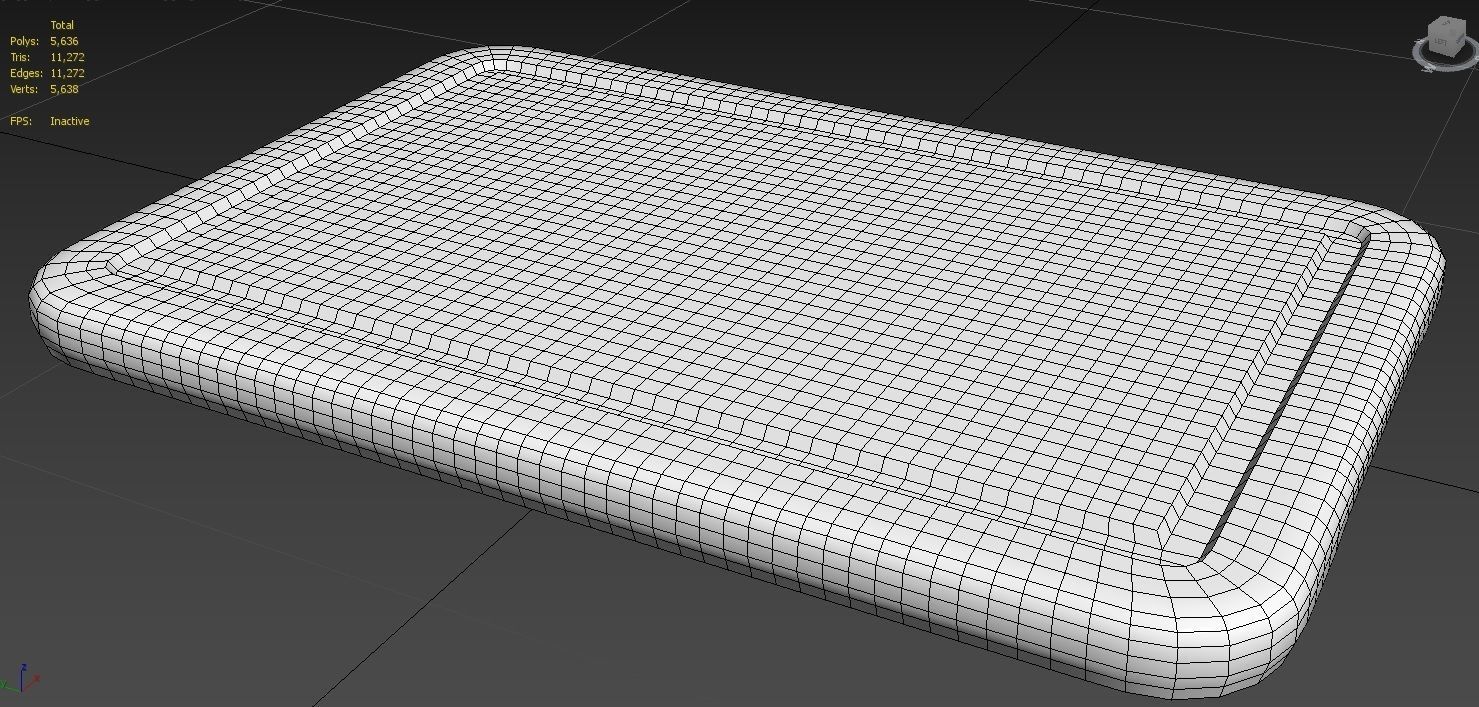 Cutting Board M3 Low-poly 3D model_35