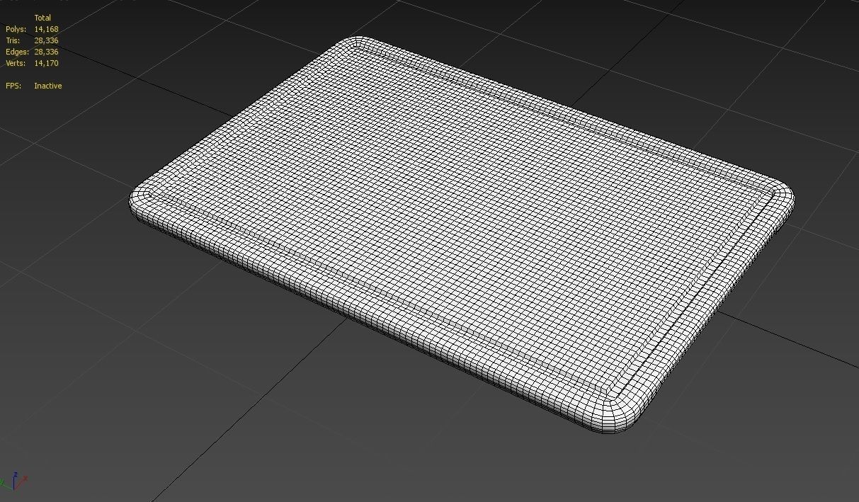 Cutting Board M3 Low-poly 3D model_12