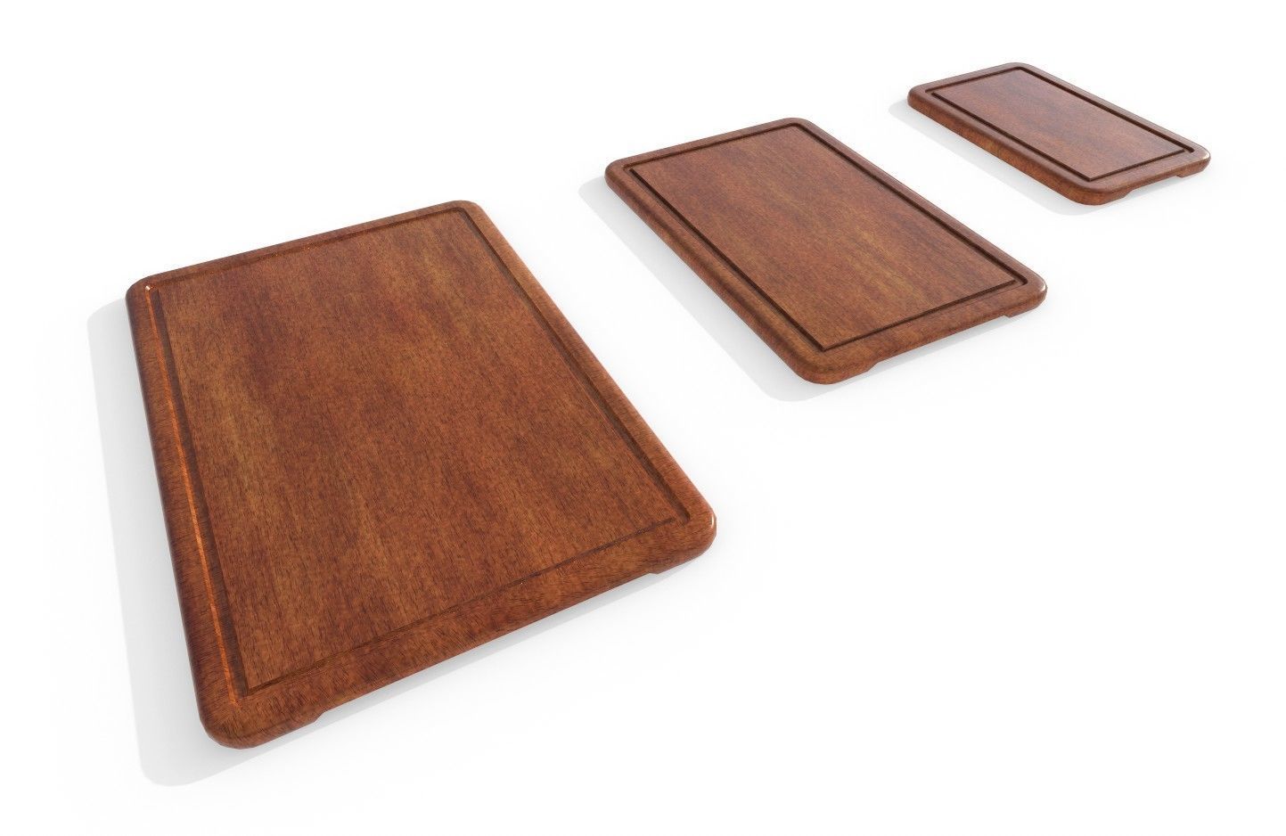 Cutting Board M3 Low-poly 3D model_2