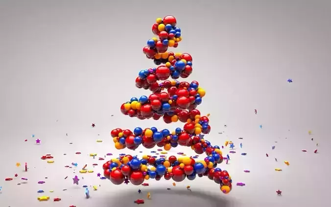 Animated Christmas Tree